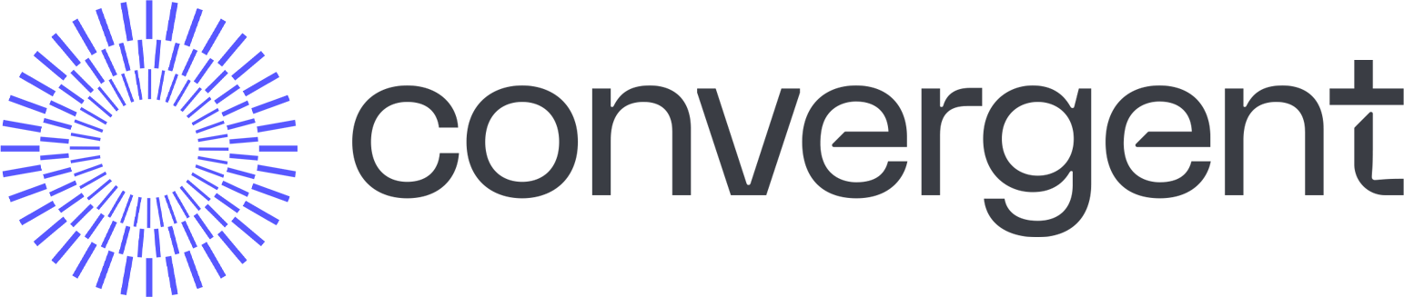 convergent logo STACKED GREY BLUE